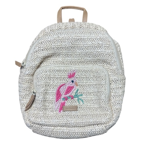 Vera‎ Bradley Straw Mini Convertible Backpack - Picture 2 of 6